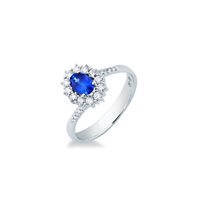 Ringe Mirco Visconti Dame Anelli Colore in Gold Zaffiro 0.72 Ct IE86/B10Z - IE86/B10Z